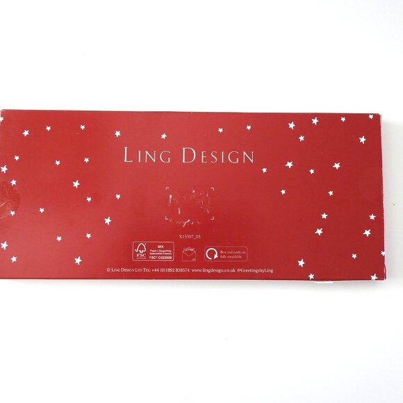 NWOT Ling Design Christmas Cards Set of 18 Religious Motif 3 Designs Bible - Picture 6 of 6